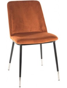 Стул Signal Jill Velvet (bluvel 4215 корица/черный/хром)
