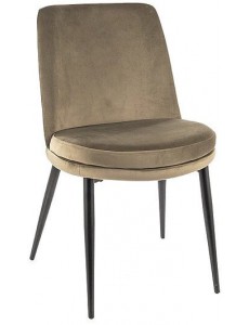 Стул Signal Kayla Velvet (bluvel 77 оливковый/черный)