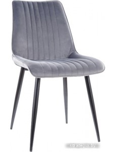 Стул Signal Kim Velvet (bluvel 14 серый/черный)