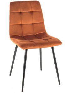 Стул Signal Mila Velvet (bluvel 4215 корица/черный)