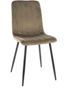 Стул Signal Alan Velvet (bluvel 77 оливковый/черный)