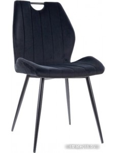 Стул Signal Arco Velvet (bluvel 19 черный/черный)