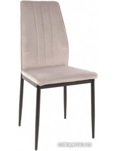 Стул Signal ATom Velvet (bluvel 03 светло-серый/черный)