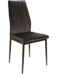 Стул Signal Atom Velvet (bluvel 19 черный/черный)