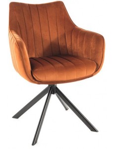 Стул Signal Azalia Velvet (bluvel 4215 корица/черный)