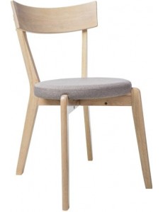 Стул Signal Nelson (серый/дуб медовый)