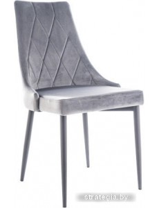 Стул Signal Trix B Velvet (bluevel 14 серый)