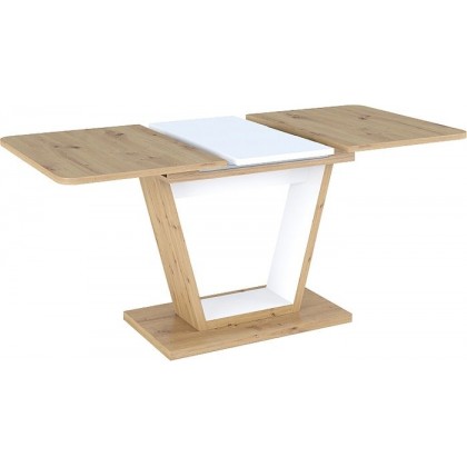 Signal Nigel 120/160x80 (дуб артизан/белый матовый)