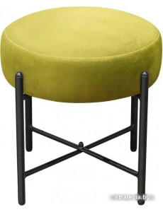 Пуфик Sheffilton SHT-B4 (фисташковый/черный муар)