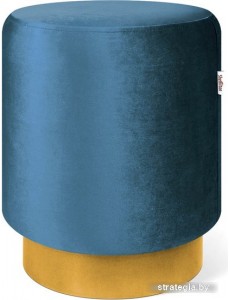 Пуфик Sheffilton SHT-B8 (морская глубина/золото)