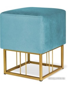 Пуфик Sheffilton SHT-B9 208956 (голубая пастель/золото)