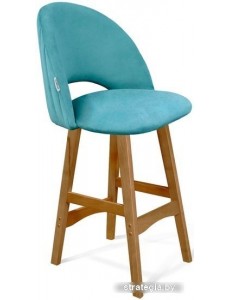 Стул Sheffilton SHT-ST34-1/S65-1 (голубая пастель/светлый орех)