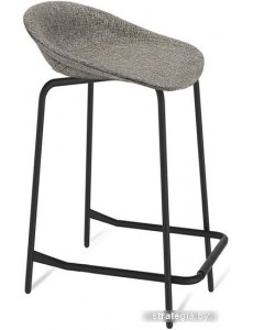 Табурет Sheffilton SHT-ST19-SF1/S29-1 (коричневый сахар/черный муар)