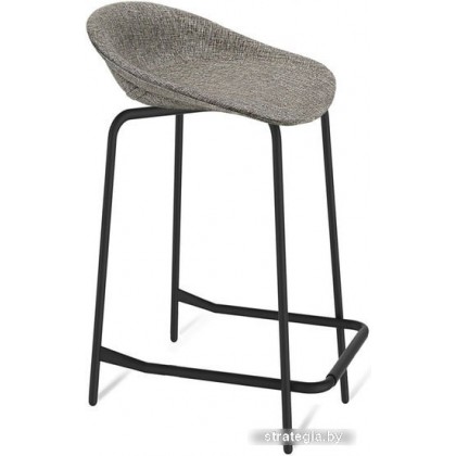 Табурет Sheffilton SHT-ST19-SF1/S29-1 (коричневый сахар/черный муар)