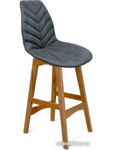 Стул Sheffilton SHT-ST29-C4/S65-1 (графит/светлый орех)