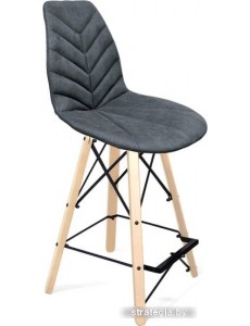 Стул Sheffilton SHT-ST29-C4/S80-1 (графит/прозрачный лак/черный)