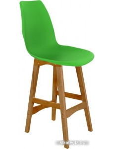 Стул Sheffilton SHT-ST29/S65-1 (зеленый/светлый орех)
