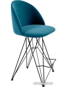 Стул Sheffilton SHT-ST35/S66-1 (тихий океан/черный муар)