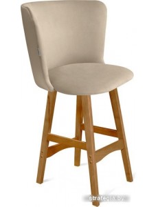 Стул Sheffilton SHT-ST36/S65-1 (ванильный лак/светлый орех)