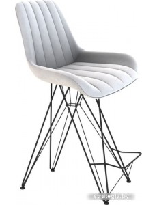 Стул Sheffilton SHT-ST37/S66-1 (серое облако/черный муар)