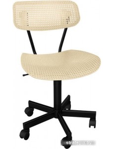 Офисный стул Sheffilton SHT-ST85/S121М (черный муар/бежевый)