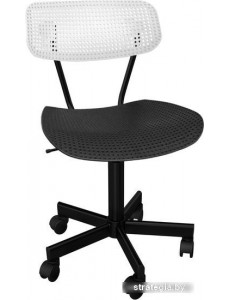 Офисный стул Sheffilton SHT-ST85/S121М (белый/черный/черный муар)