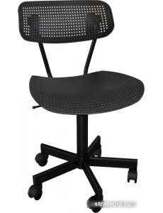 Офисный стул Sheffilton SHT-ST85/S121М (черный муар/черный)