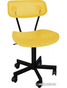 Офисный стул Sheffilton SHT-ST85/S121М (желтый/черный муар)