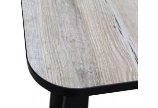 Sheffilton SHT-T40/130-160 (дуб аляска/черный)