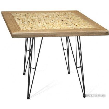 Sheffilton SHT-TU10 70/70 дуб/OSB (черный муар/прозрачный лак)