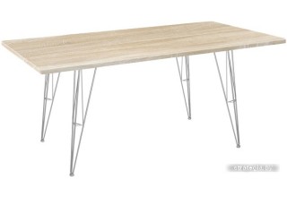 Sheffilton SHT-TU10/120/80 (хром лак/дуб сонома светлый)