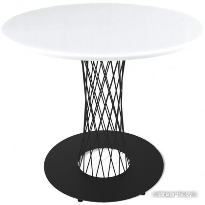 Sheffilton SHT-TU3-1/80 МДФ (черный муар/белый)