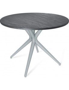 Кухонный стол Sheffilton SHT-TU30/TT 90 (серый/каменный уголь)