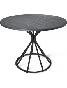 Кухонный стол Sheffilton SHT-TU4-1/TT 90 SHT-T240 (черный муар/каменный уголь)