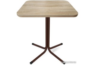 Sheffilton SHT-TU7-1/60/60 ЛДСП (коричневый муар(цинк)/черный/дуб сонома)