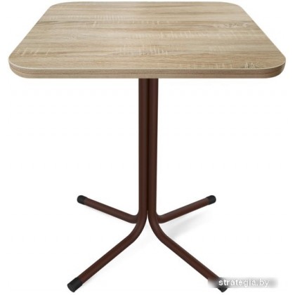 Sheffilton SHT-TU7-1/60/60 ЛДСП (коричневый муар(цинк)/черный/дуб сонома)