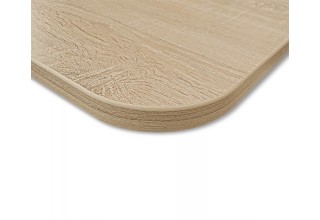 Sheffilton SHT-TU7-1/60/60 ЛДСП (коричневый муар(цинк)/черный/дуб сонома)