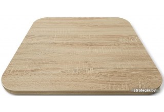 Sheffilton SHT-ТU14/ЛДСП 60/60 (чёрный муар/золото/дуб сонома)