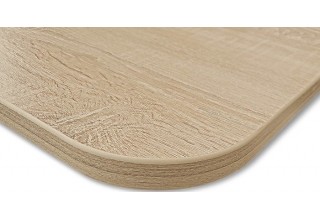 Sheffilton SHT-ТU14/ЛДСП 60/60 (чёрный муар/золото/дуб сонома)