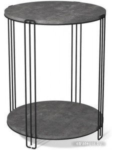 Журнальный столик Sheffilton SHT-CT33 (черный муар/мокрый асфальт)