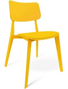 Стул Sheffilton SHT-S110-P (желтый/желтый)