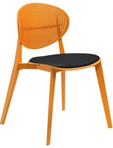 Стул Sheffilton SHT-S111-CN1 (оранжевый/черный)