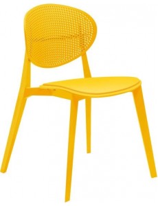 Стул Sheffilton SHT-S111-P (желтый/желтый)