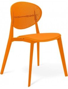 Стул Sheffilton SHT-S111-P (оранжевый/оранжевый)