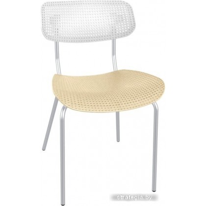 Sheffilton SHT-S85М (белый/бежевый/хром лак)