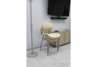 Sheffilton SHT-S85М (белый/бежевый/хром лак)