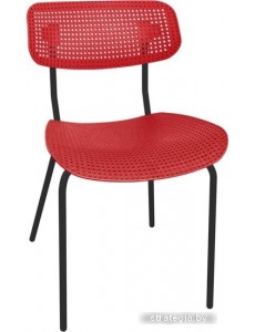 Стул Sheffilton SHT-S85М (красный/черный муар)