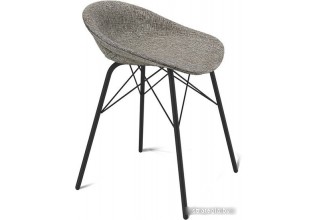 Стул Sheffilton SHT-ST19-SF1/S64 (коричневый сахар/черный муар)