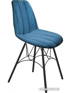 Стул Sheffilton SHT-ST29-C1/S100 (морская глубина/черный муар)