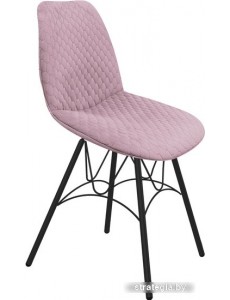 Стул Sheffilton SHT-ST29-C22/S100 (розовый зефир/черный муар)